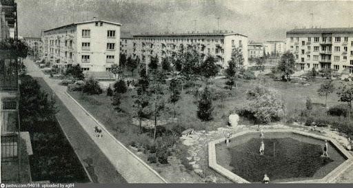 9 квартал Новых Черемушек, 1960-е гг.